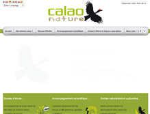Tablet Screenshot of calaonature.org